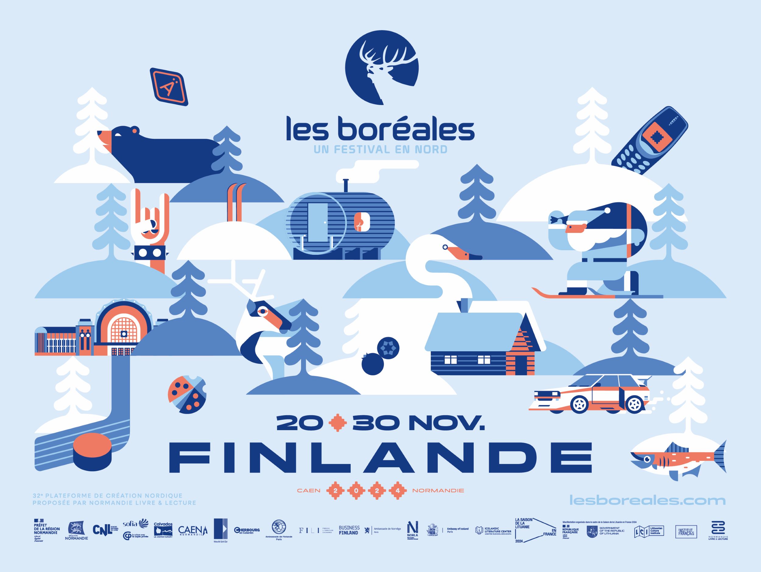 Affiche des Boréales 2024