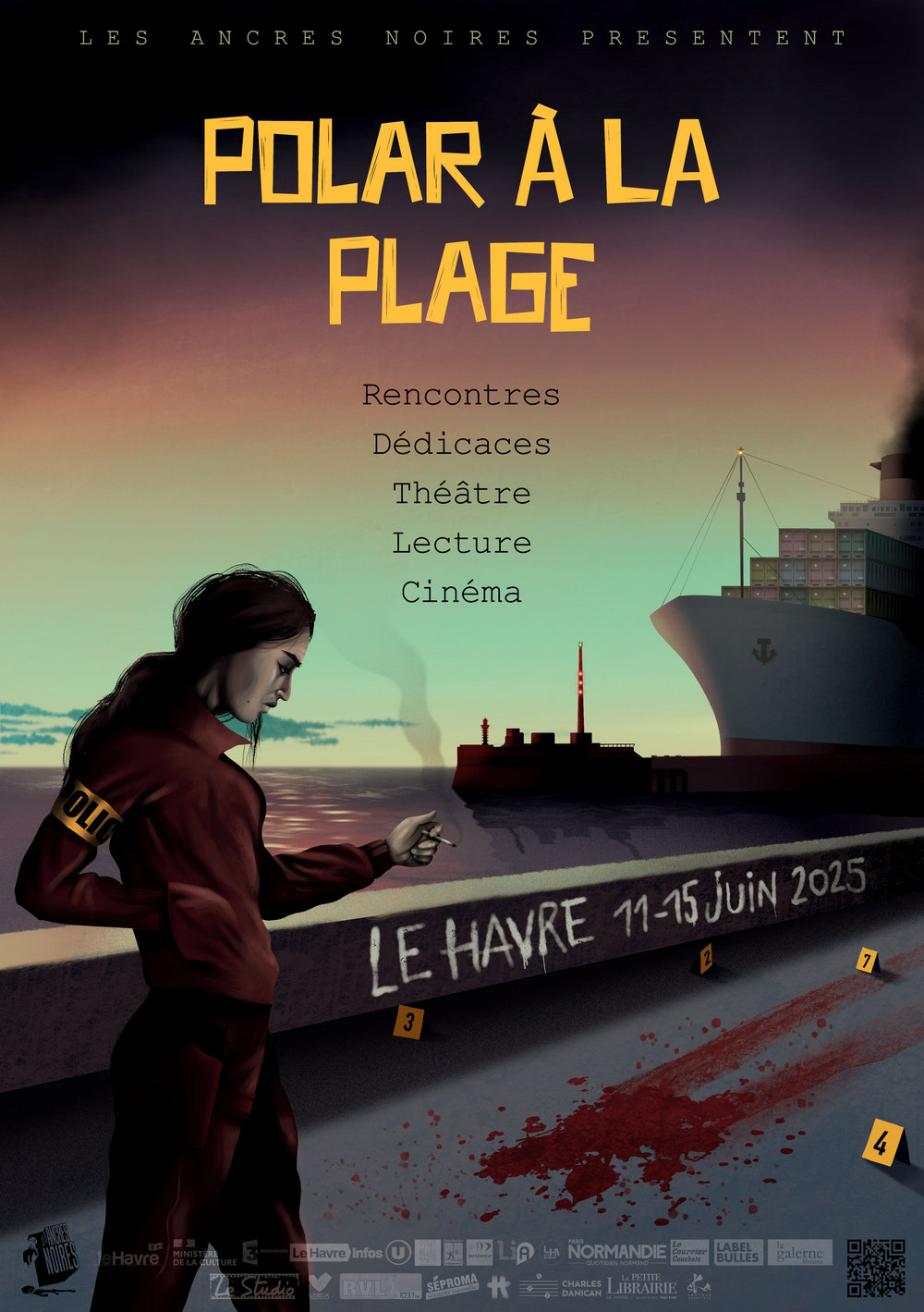 polar a la plage