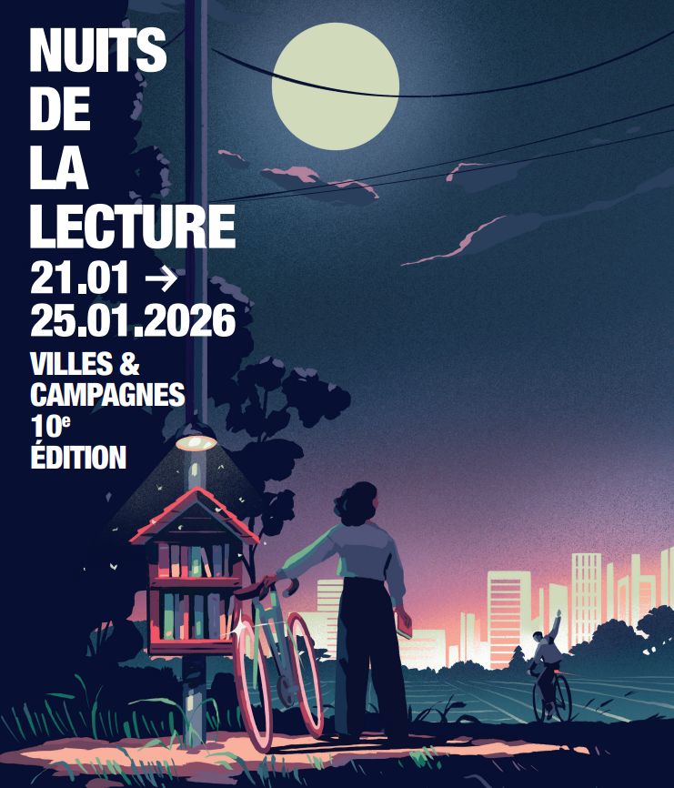 affiche des nuits de la lecture 2026
