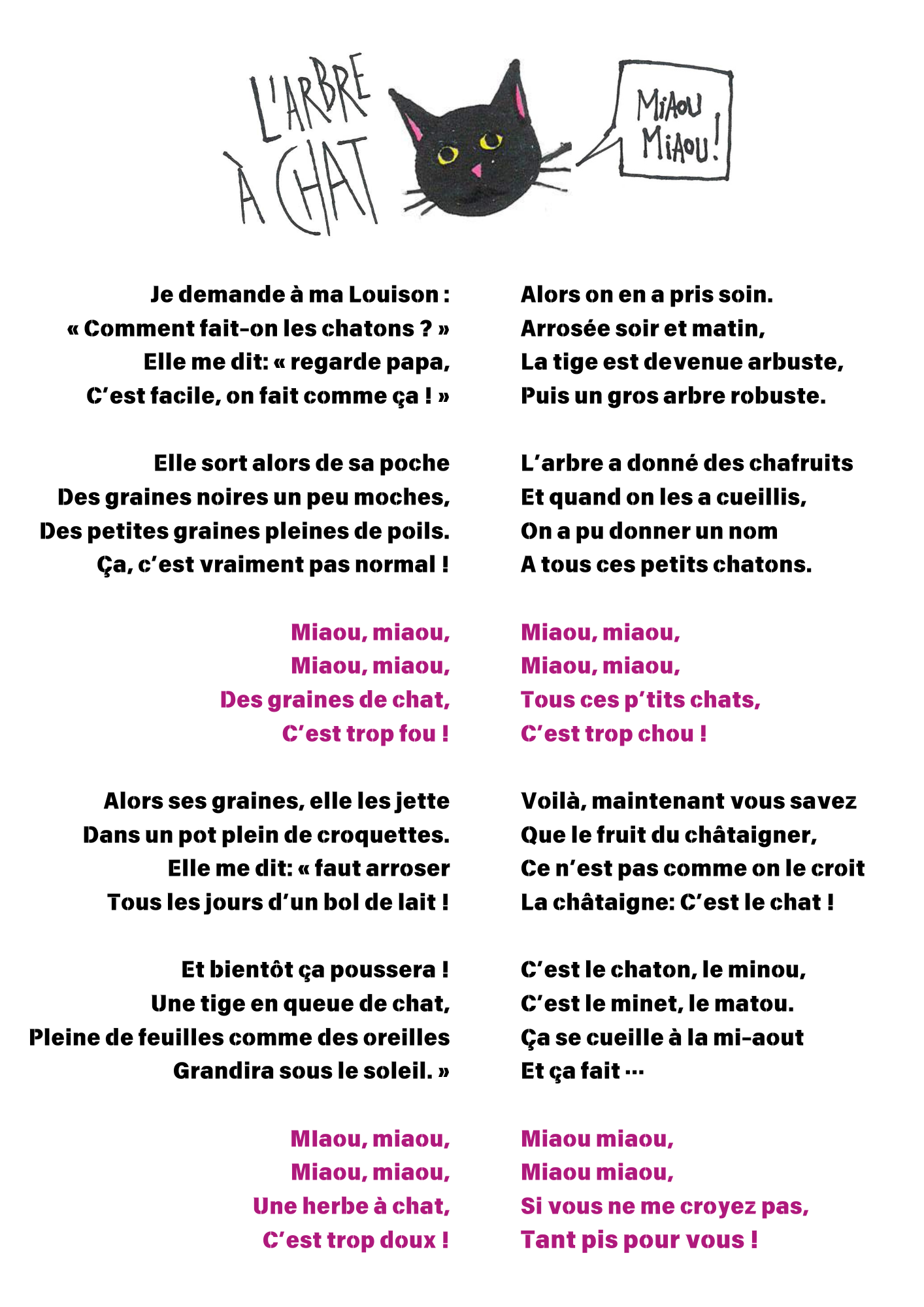 chanson