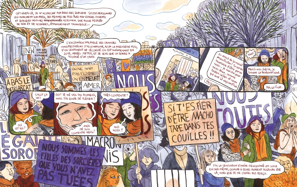 extrait de la BD Ma famille imaginaire