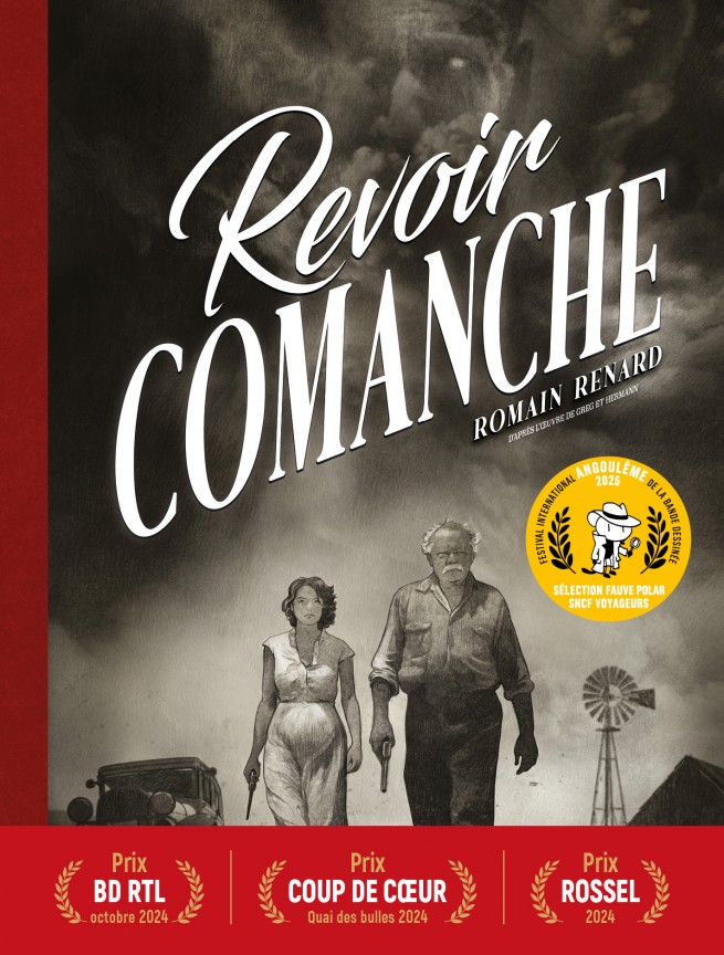 Couverture de la BD "Revoir Comanche"