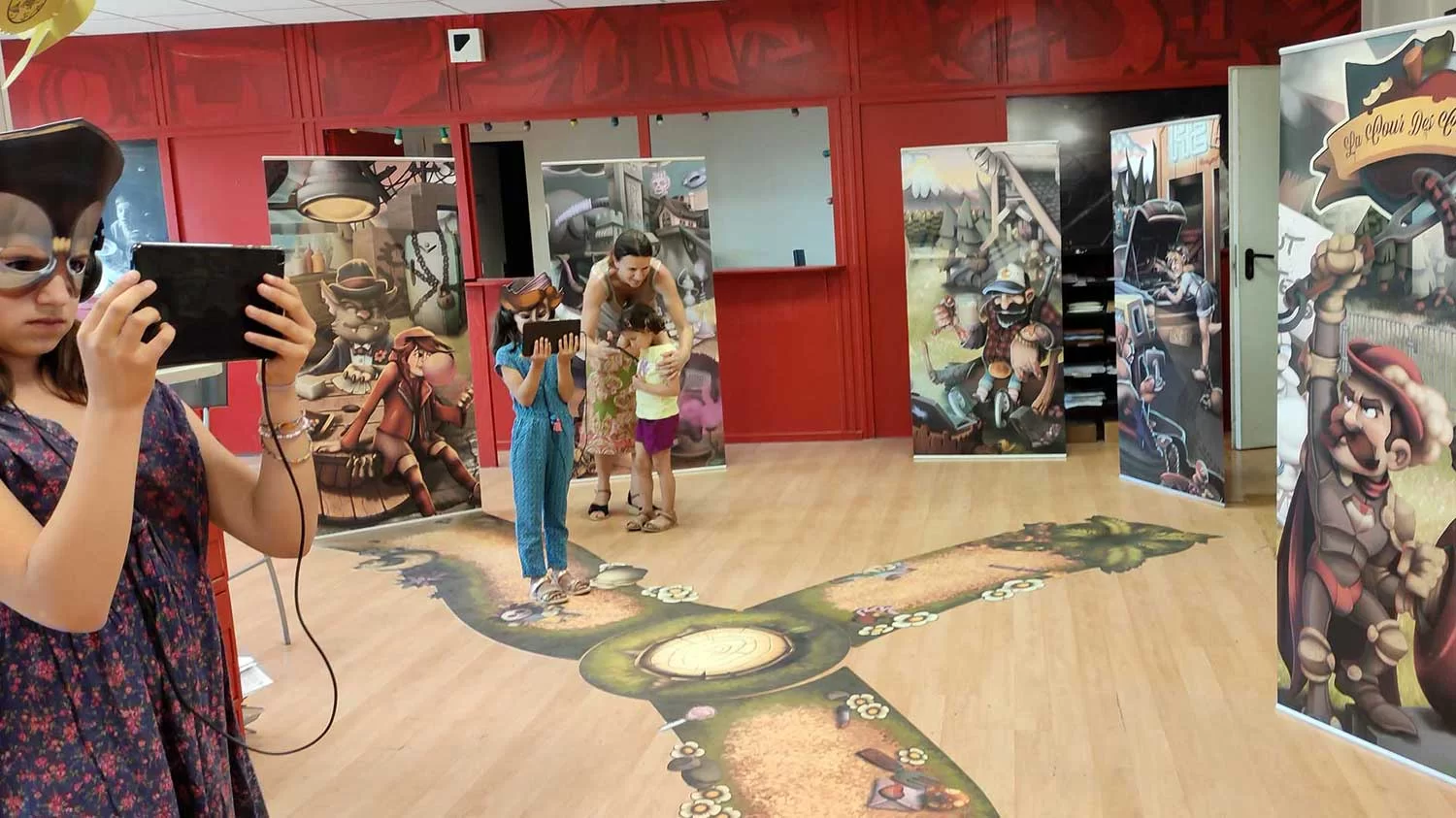 Exposition interactive La Cour des contes
