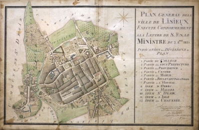 Plan général de la ville de lisieux Plan général de la ville de lisieux