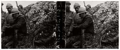 Guerre 14-18, France : 50 vues stéréoscopiques sur plaques de verre