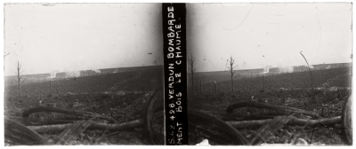 Guerre 14-18, France : 50 vues stéréoscopiques sur plaques de verre