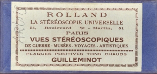 Couv. boite La Stéréoscopie Universelle Rolland
