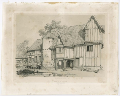 Manoir de Lausier, près Canapville.