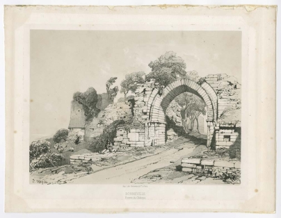 Bonneville : Entrée du château.