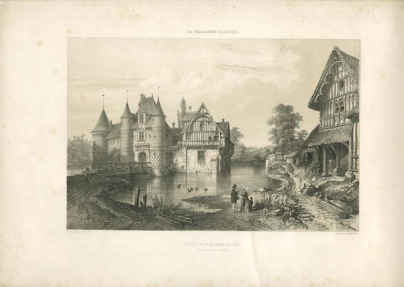 Château de St-Germain de Livet, près de Lisieux (Calvados).
