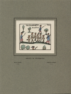 Arrivée de prisonniers
