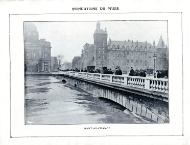 Inondations Paris janvier 1910.