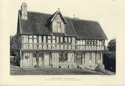 Glos, près Lisieux. Ancien manoir d'en bas. Glos, près Lisieux. Ancien manoir d'en bas.