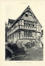 Glos, près Lisieux. Ancien manoir d'en bas. Glos, près Lisieux. Ancien manoir d'en bas.