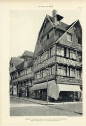 Lisieux. Maison, Grande Rue, 33, à l'angle de la place Victor-Hugo Lisieux. Maison, Grande Rue, 33, à l'angle de la place Victor-Hugo