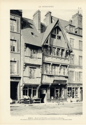 Lisieux. Maisons, place Victor-Hugo, 22-24 (anc. rue des Boucheries) Lisieux. Maisons, place Victor-Hugo, 22-24 (anc. rue des Boucheries)