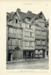 Lisieux. Maisons, place Victor-Hugo, nos 48, 50, 52. Lisieux. Maisons, place Victor-Hugo, nos 48, 50, 52.