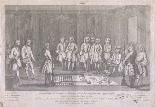 Assemblée de Francs-Maçons.......