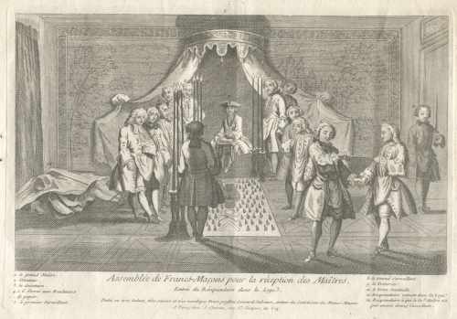 Assemblée de Francs-Maçons.......