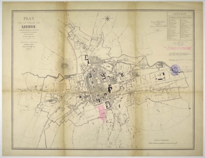 Plan de Lisieux - 1894