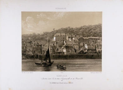 Honfleur - Vue du côteau d'Equemauville et du Mont-Joli - 3455 ko Honfleur -Vue du côteau d'Equemauville et du Mont-Joli - 3455 ko