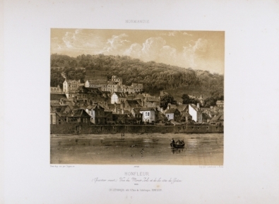 Honfleur - Vue du Mont-Joli et de la côte de Grâce - 3503 ko Honfleur - Vue du Mont-Joli et de la côte de Grâce - 3503 ko