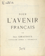 Pour l'avenir français (1940)