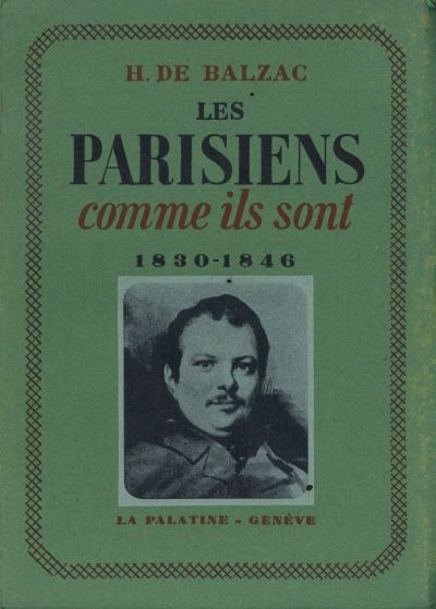 Les Parisiens comme ils sont (couv.)