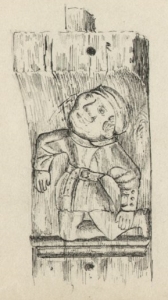 Bois sculpté (Ms 144)