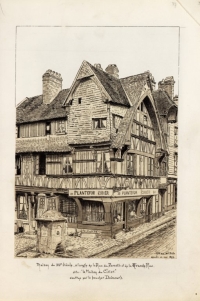 Maisons de bois (Ms 158)