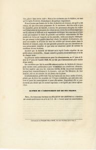 Bulletin de censure, prospectus [ca1847]