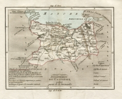 Carte du Calvados