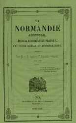 La Normandie agricole - 1845-1846