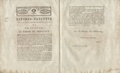 Lettres Patentes de la très véridique cour de Cracovie, p. 2-3