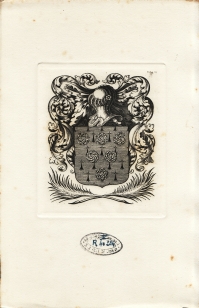 Ex-libris anonyme de François DE MALHERBE (4.860 ko)