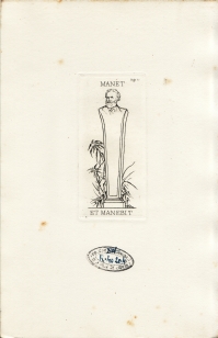 Ex-libris de M. Édouard MANET (4.115 ko)