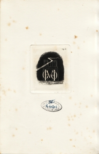 Ex-libris de M. Victor HUGO (4.200 ko)
