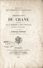 A. Foville - Déformation du crâne... - 1834 (page de titre)
