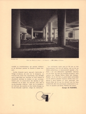 Hôtel des Pélerins - Lisieux (1938)