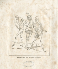 La danse des morts - Jubinal - Frontispice
