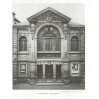 Facade du théâtre avant restauration