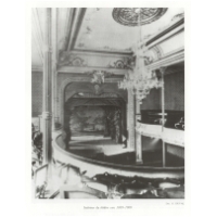 Intérieur du théâtre vers 1895-1900