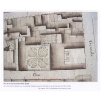 Plan de situation de l'actuel Hôtel de Ville
