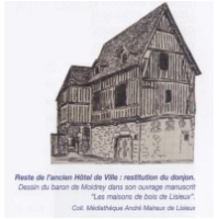Reste de l'ancien Hôtel de Ville : restitution du donjon
