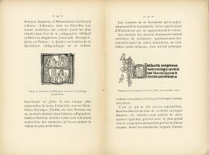 Lettre du manuscrit de Rubriquis conservé à Cambridge (Angleterre)