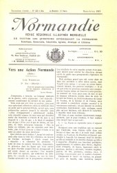 Normandie, revue régionale illustrée mensuelle, n°23-24 mars-avril 1919.