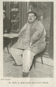 M. Niel, le plus gros des Cent Kilos. M. Niel, le plus gros des Cent Kilos.