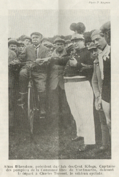 Alzas Bibendum, président du Club des Cent Kilos,... Alzas Bibendum, président du Club des Cent Kilos,...
