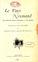 le pays normand (page de titre, 1ere année)