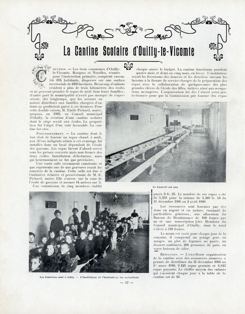 La Cantine Scolaire d’Ouilly-le-Vicomte